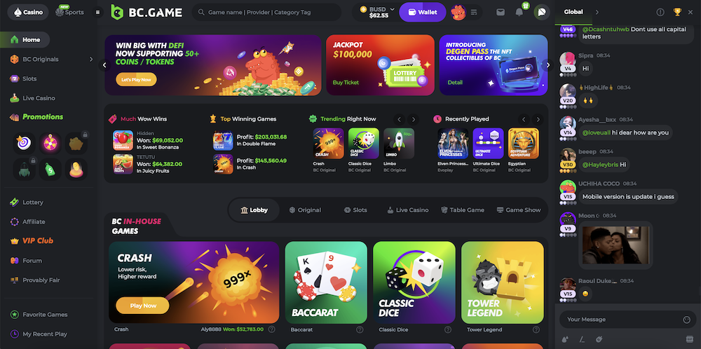 Descubra o BC.Game Casino Cripto Diversão e Confiabilidade no Mundo das Apostas